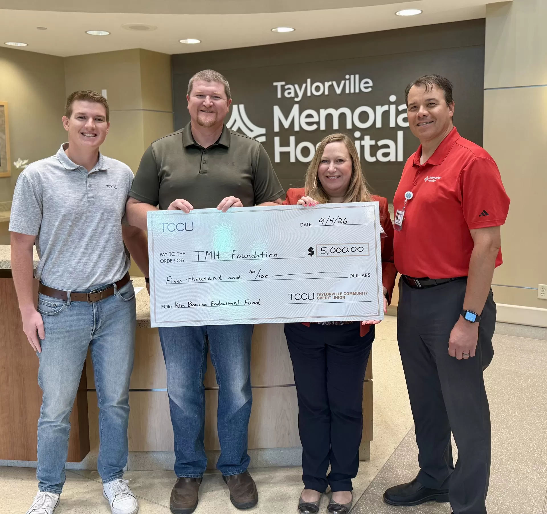 TMH Foundation Donation