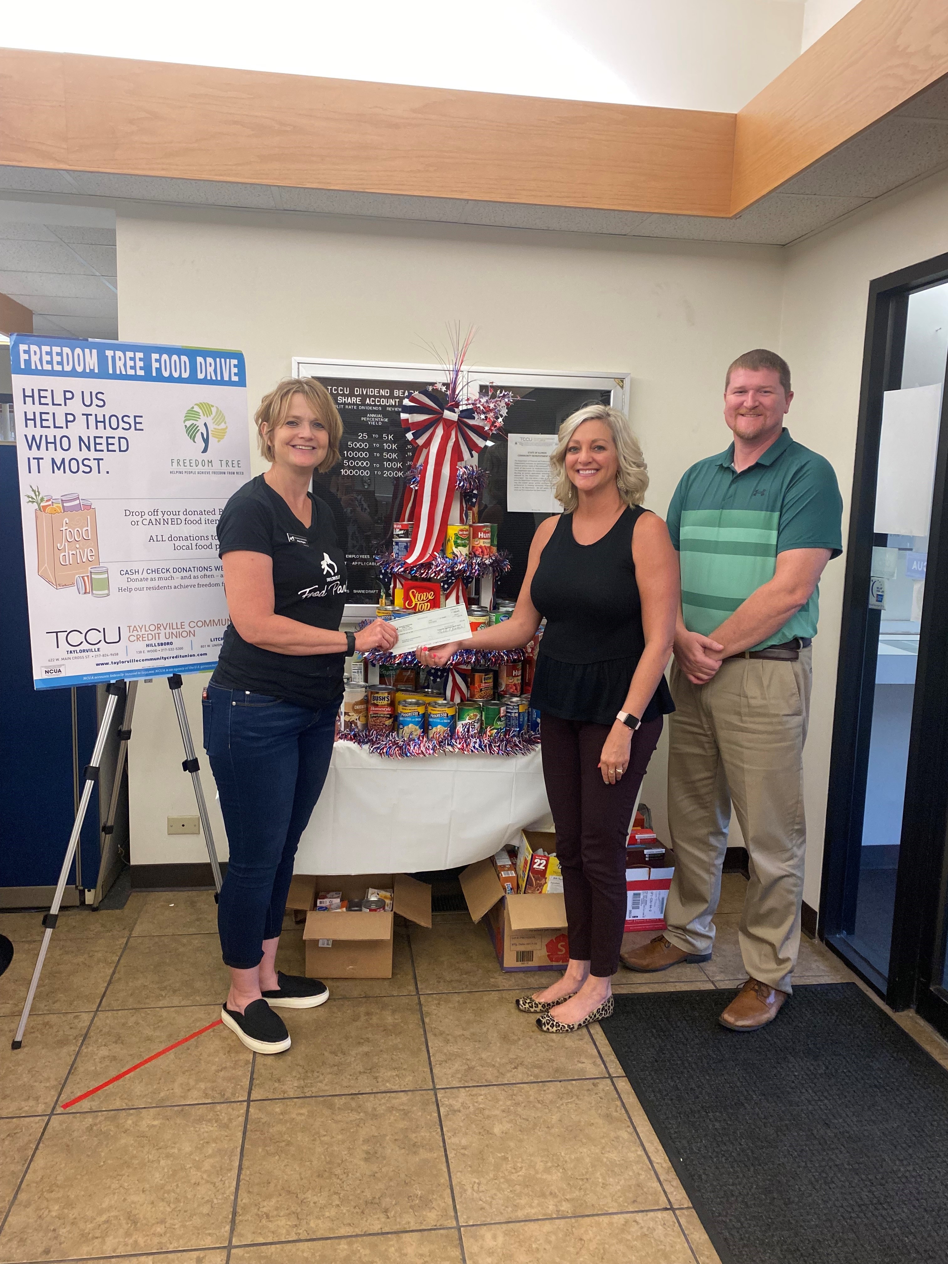 Taylorville Freedom Tree Food Drive