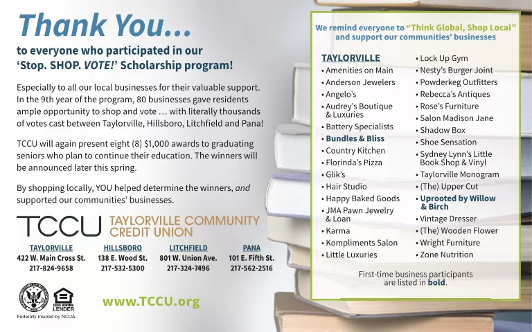 Taylorville Thank You 2023